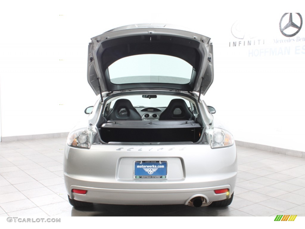 2009 Eclipse GS Coupe - Quicksilver Pearl / Dark Charcoal photo #16