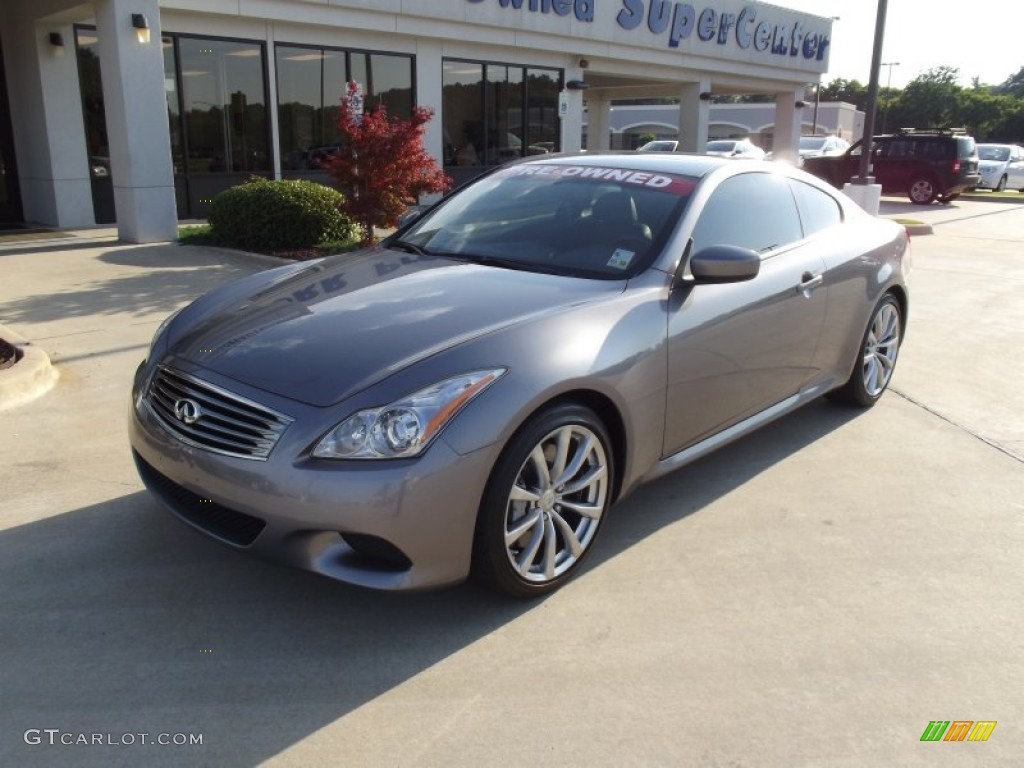 2008 G 37 S Sport Coupe - Amethyst Graphite Gray / Graphite photo #1