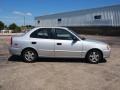 2002 Silver Mist Hyundai Accent GL Sedan  photo #1