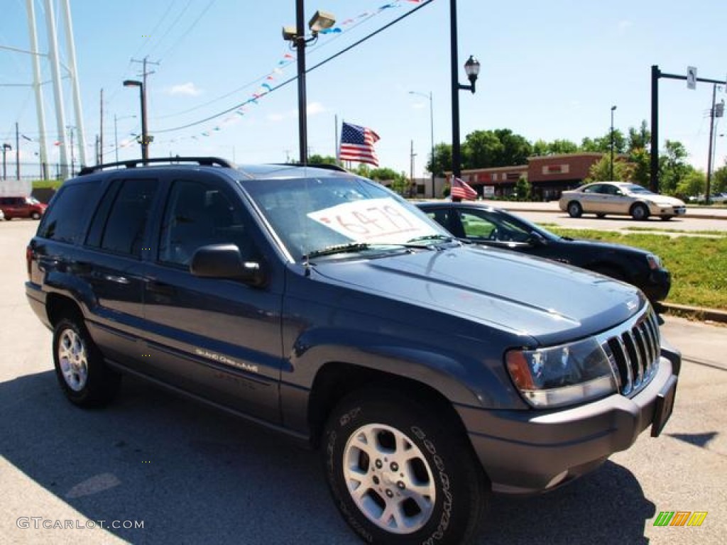 2002 Grand Cherokee Sport 4x4 - Steel Blue Pearlcoat / Dark Slate Gray photo #1