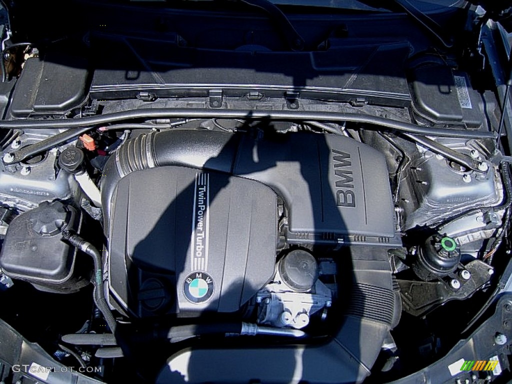2011 3 Series 335i Sedan - Space Gray Metallic / Beige photo #4