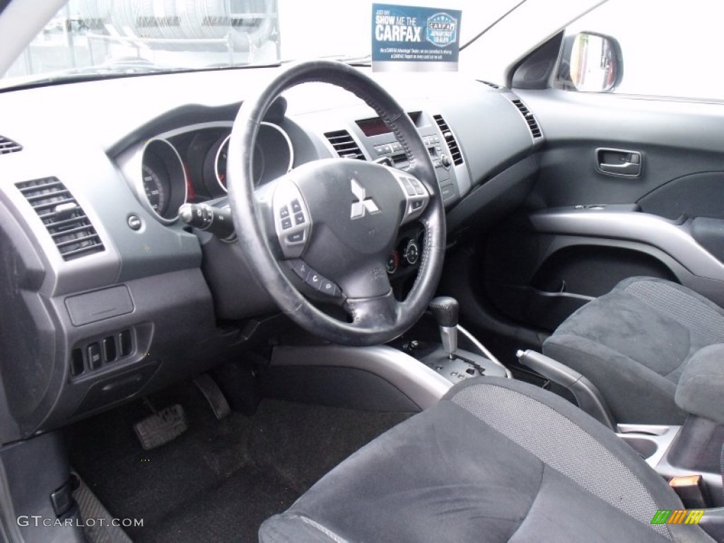 2008 Mitsubishi Outlander LS 4WD Interior Color Photos