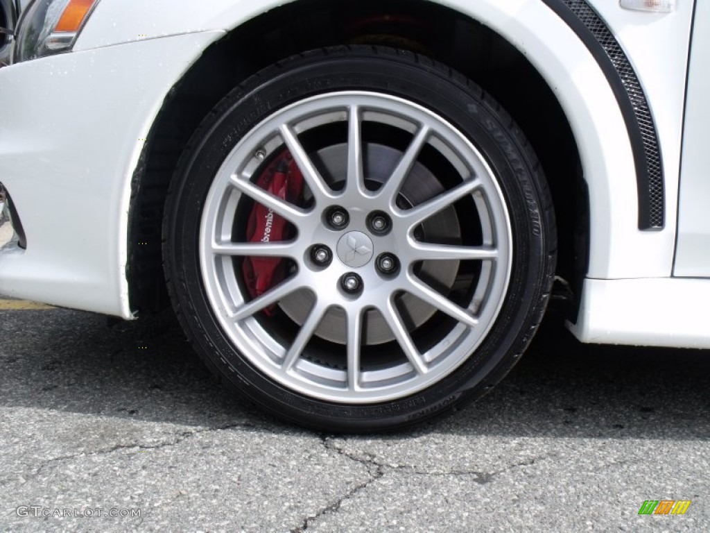 2010 Mitsubishi Lancer Evolution SE Wheel Photos