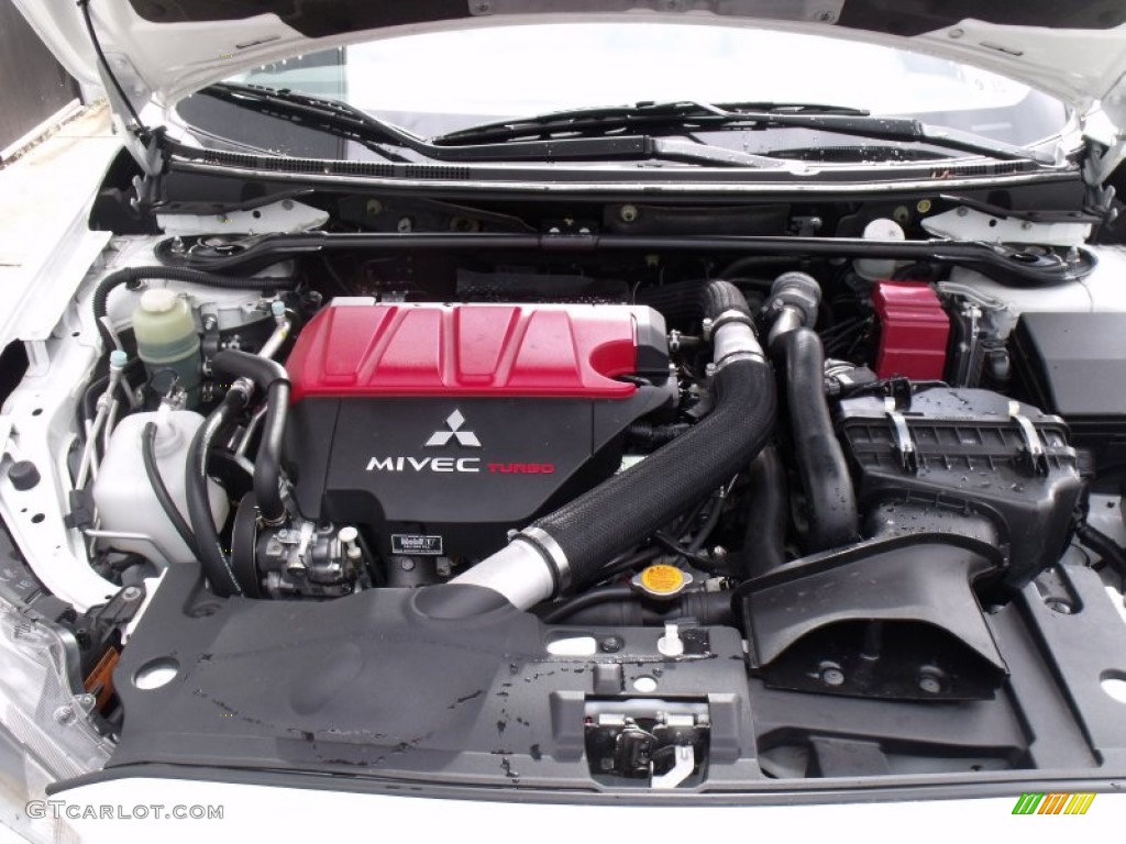 2010 Mitsubishi Lancer Evolution SE 2.0 Liter Turbocharged DOHC 16-Valve MIVEC 4 Cylinder Engine Photo #65515040