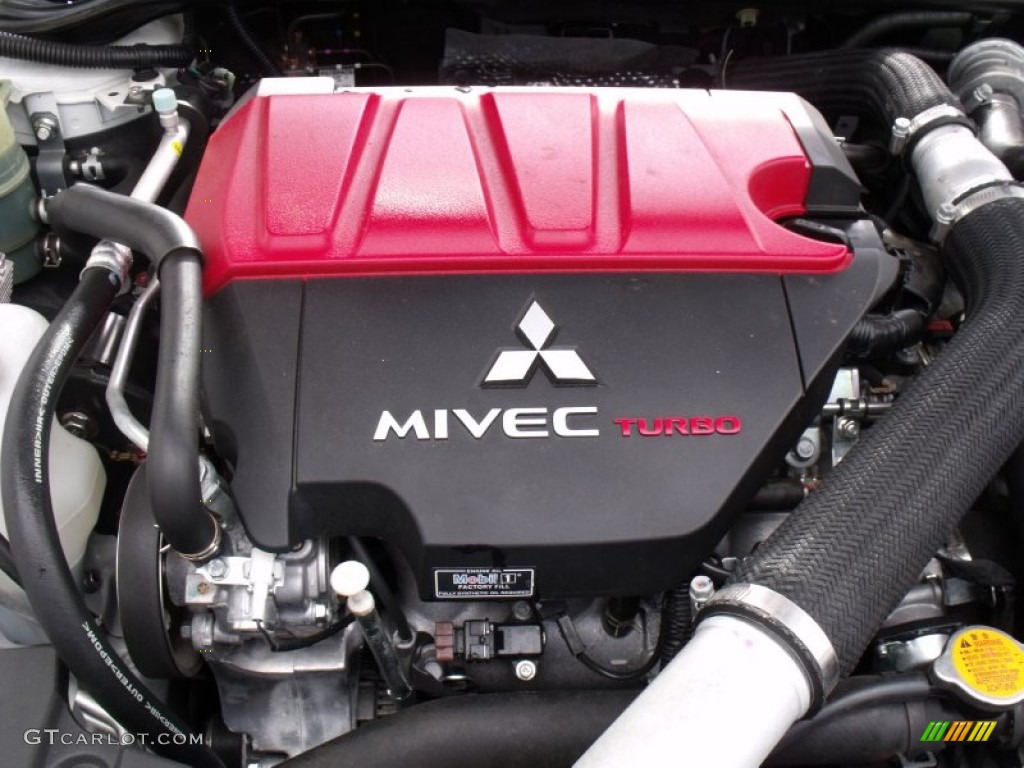 2010 Mitsubishi Lancer Evolution SE Engine Photos
