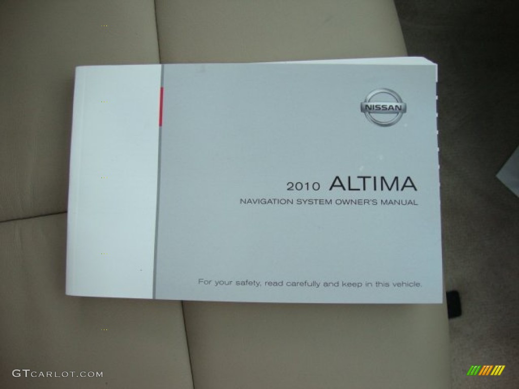 2010 Altima 2.5 SL - Super Black / Blond photo #35