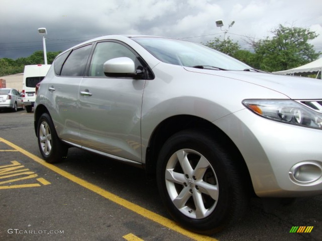 2009 Murano SL AWD - Brilliant Silver Metallic / Black photo #9