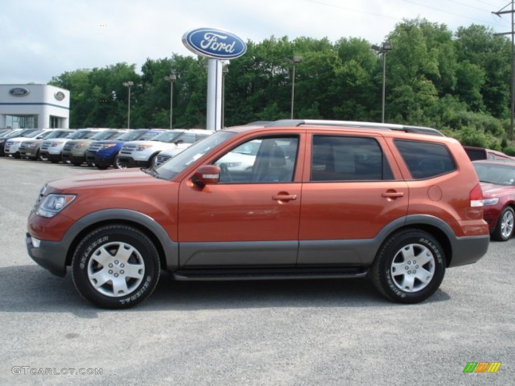 Copperhead 2009 Kia Borrego LX V6 4x4 Exterior Photo #65515997