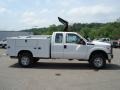 Oxford White 2012 Ford F350 Super Duty XL SuperCab 4x4 Commercial