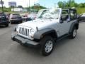 2009 Bright Silver Metallic Jeep Wrangler X 4x4  photo #3