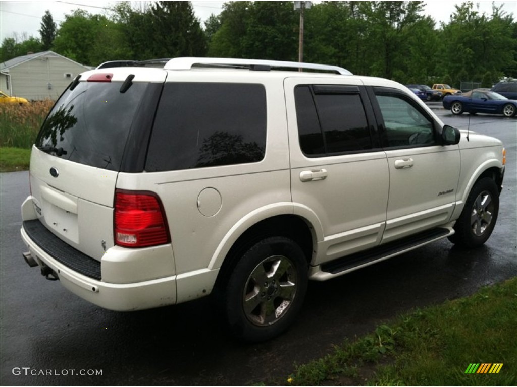 Ceramic White Tri Coat Metallic 2004 Ford Explorer Limited 4x4 Exterior Photo #65517562