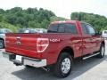 2012 Red Candy Metallic Ford F150 XLT SuperCab 4x4  photo #8