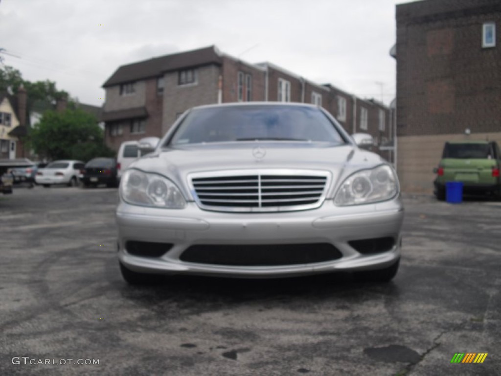 2004 S 500 4Matic Sedan - Brilliant Silver Metallic / Charcoal photo #2