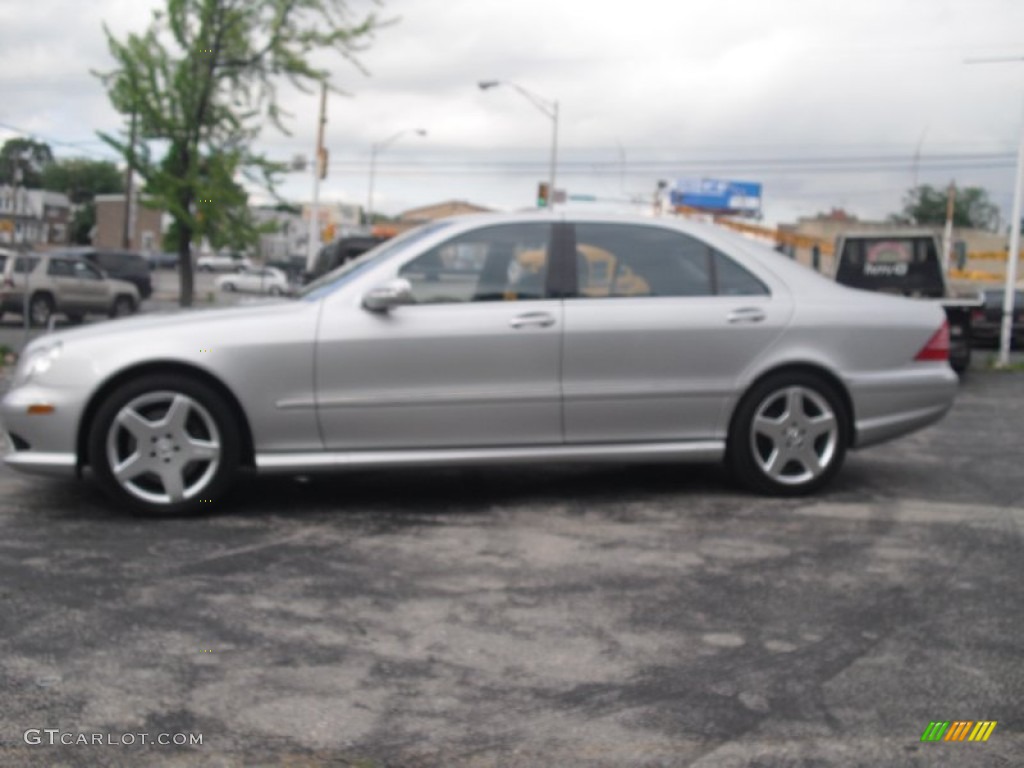 2004 S 500 4Matic Sedan - Brilliant Silver Metallic / Charcoal photo #4