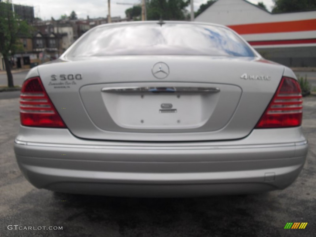 2004 S 500 4Matic Sedan - Brilliant Silver Metallic / Charcoal photo #9