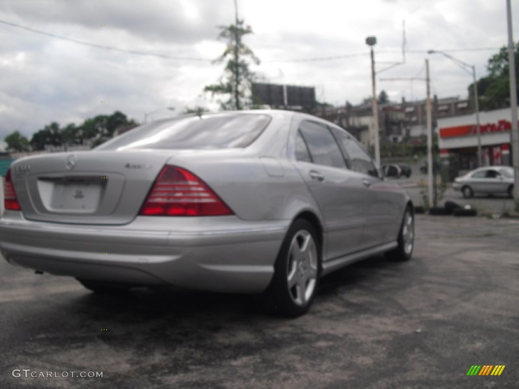 2004 S 500 4Matic Sedan - Brilliant Silver Metallic / Charcoal photo #11