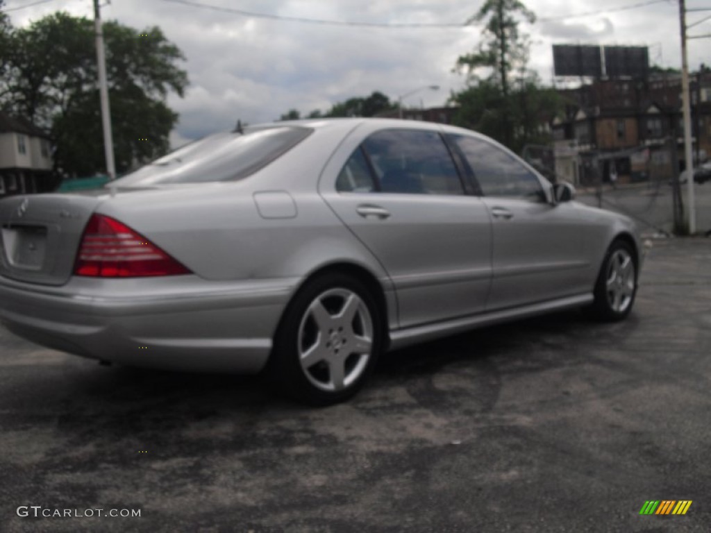 2004 S 500 4Matic Sedan - Brilliant Silver Metallic / Charcoal photo #12