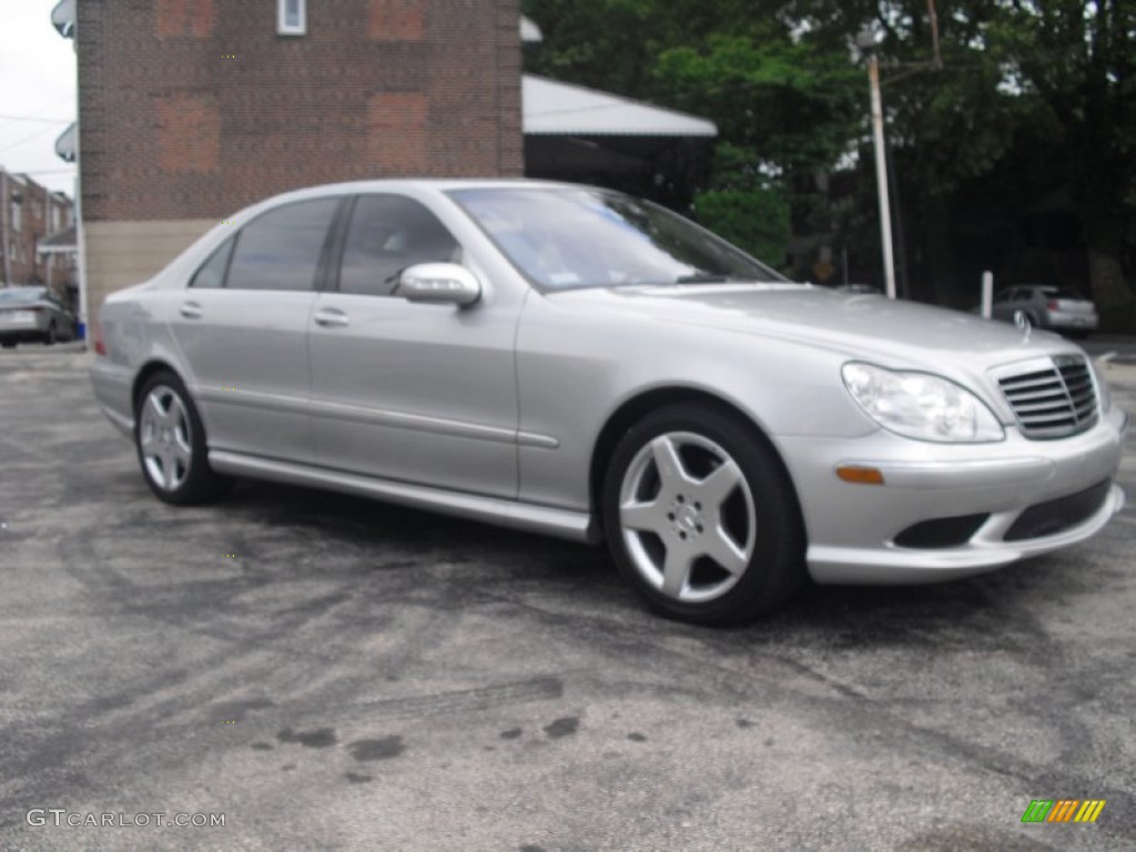 2004 S 500 4Matic Sedan - Brilliant Silver Metallic / Charcoal photo #15