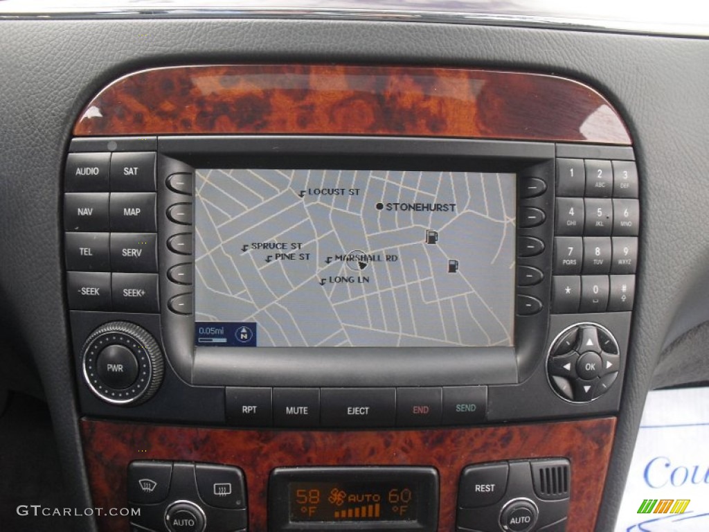 2004 S 500 4Matic Sedan - Brilliant Silver Metallic / Charcoal photo #59