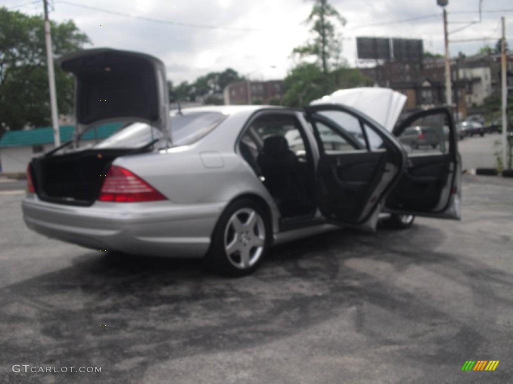 2004 S 500 4Matic Sedan - Brilliant Silver Metallic / Charcoal photo #68