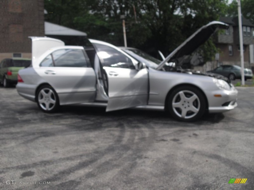 2004 S 500 4Matic Sedan - Brilliant Silver Metallic / Charcoal photo #69