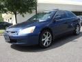 2005 Eternal Blue Pearl Honda Accord EX-L V6 Sedan  photo #6