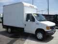 Oxford White - E Series Cutaway E350 Commercial Moving Van Photo No. 1