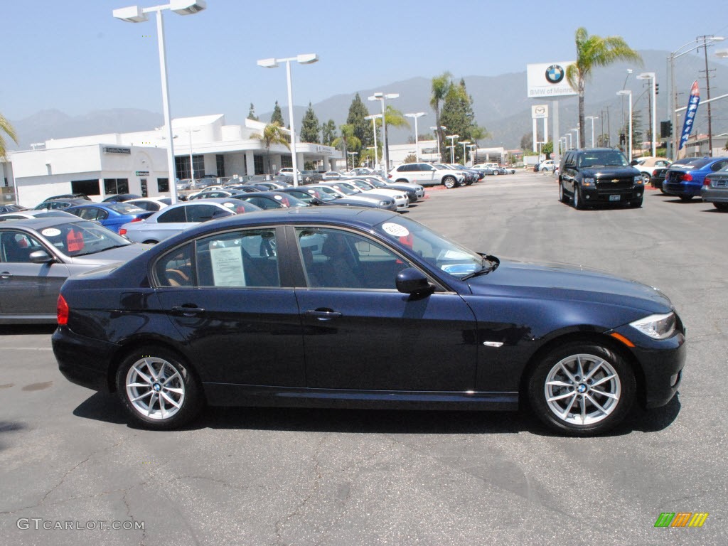 2010 3 Series 328i Sedan - Monaco Blue Metallic / Saddle Brown Dakota Leather photo #3