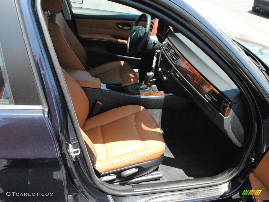 2010 3 Series 328i Sedan - Monaco Blue Metallic / Saddle Brown Dakota Leather photo #4