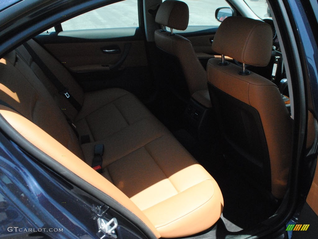 2010 3 Series 328i Sedan - Monaco Blue Metallic / Saddle Brown Dakota Leather photo #7