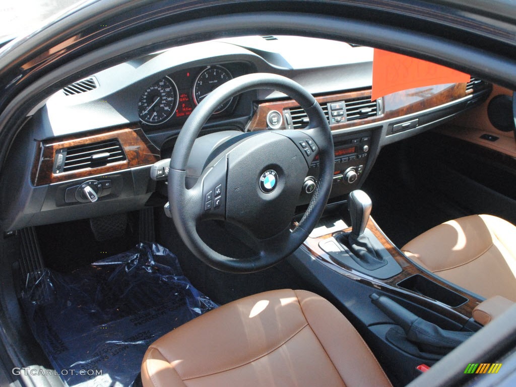 2010 3 Series 328i Sedan - Monaco Blue Metallic / Saddle Brown Dakota Leather photo #17