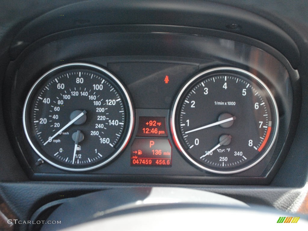 2009 3 Series 328i Coupe - Black Sapphire Metallic / Black photo #14
