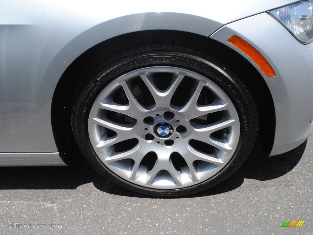 2009 3 Series 328i Coupe - Titanium Silver Metallic / Grey photo #23