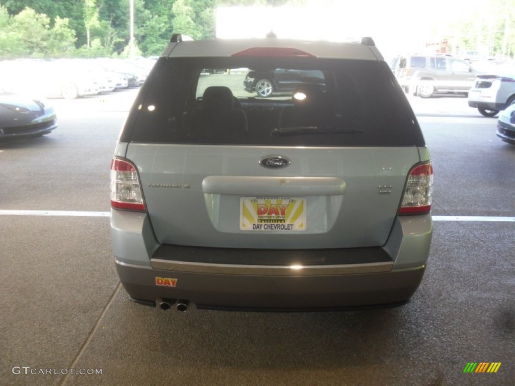 2008 Taurus X SEL AWD - Light Ice Blue Metallic / Medium Light Stone photo #5