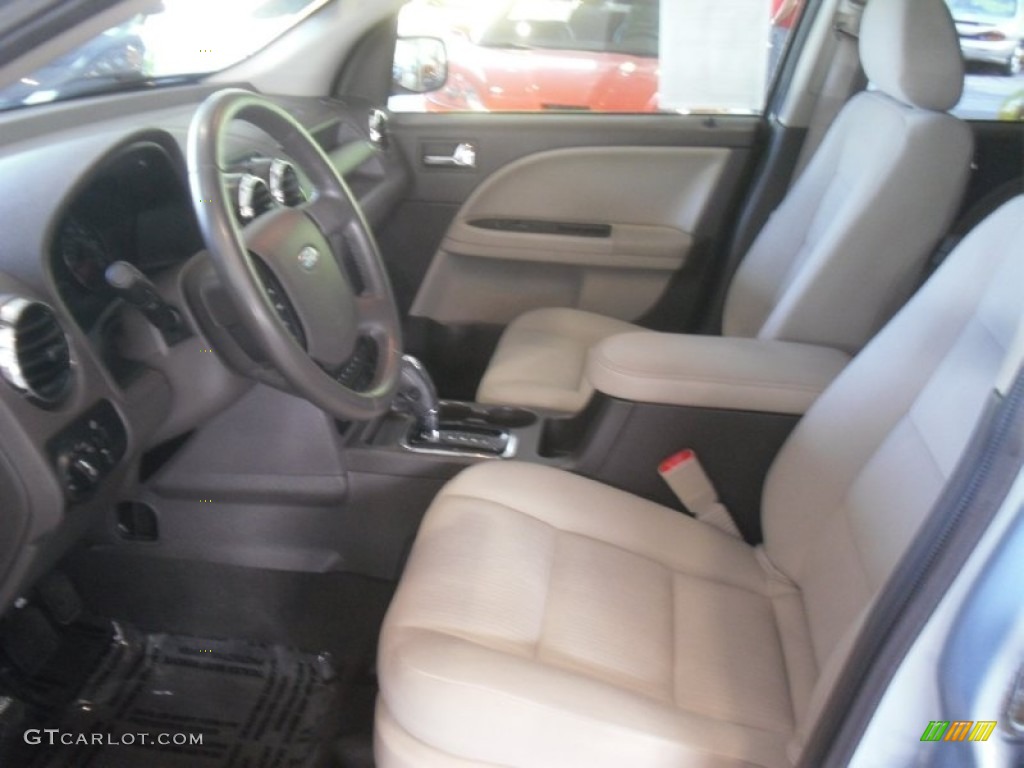 2008 Taurus X SEL AWD - Light Ice Blue Metallic / Medium Light Stone photo #7