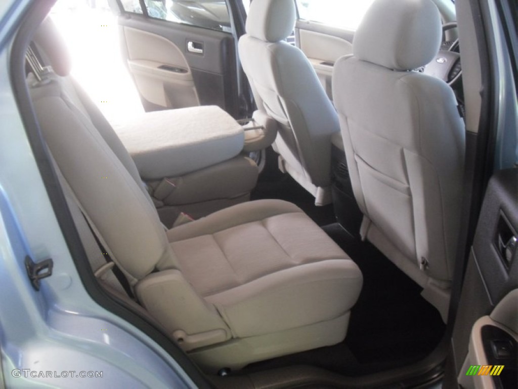 2008 Taurus X SEL AWD - Light Ice Blue Metallic / Medium Light Stone photo #10