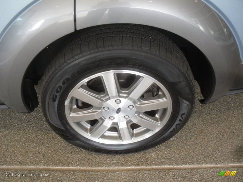 2008 Taurus X SEL AWD - Light Ice Blue Metallic / Medium Light Stone photo #17