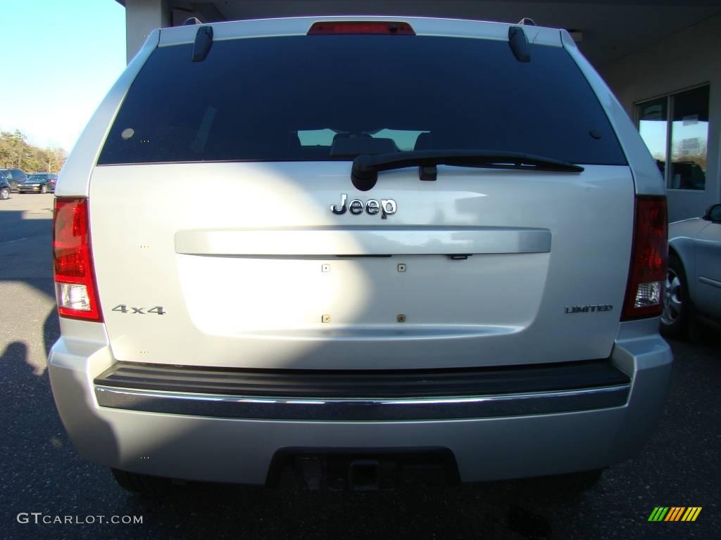 2005 Grand Cherokee Limited 4x4 - Bright Silver Metallic / Medium Slate Gray photo #5