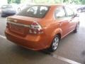 Spicy Orange Metallic - Aveo LS Sedan Photo No. 6