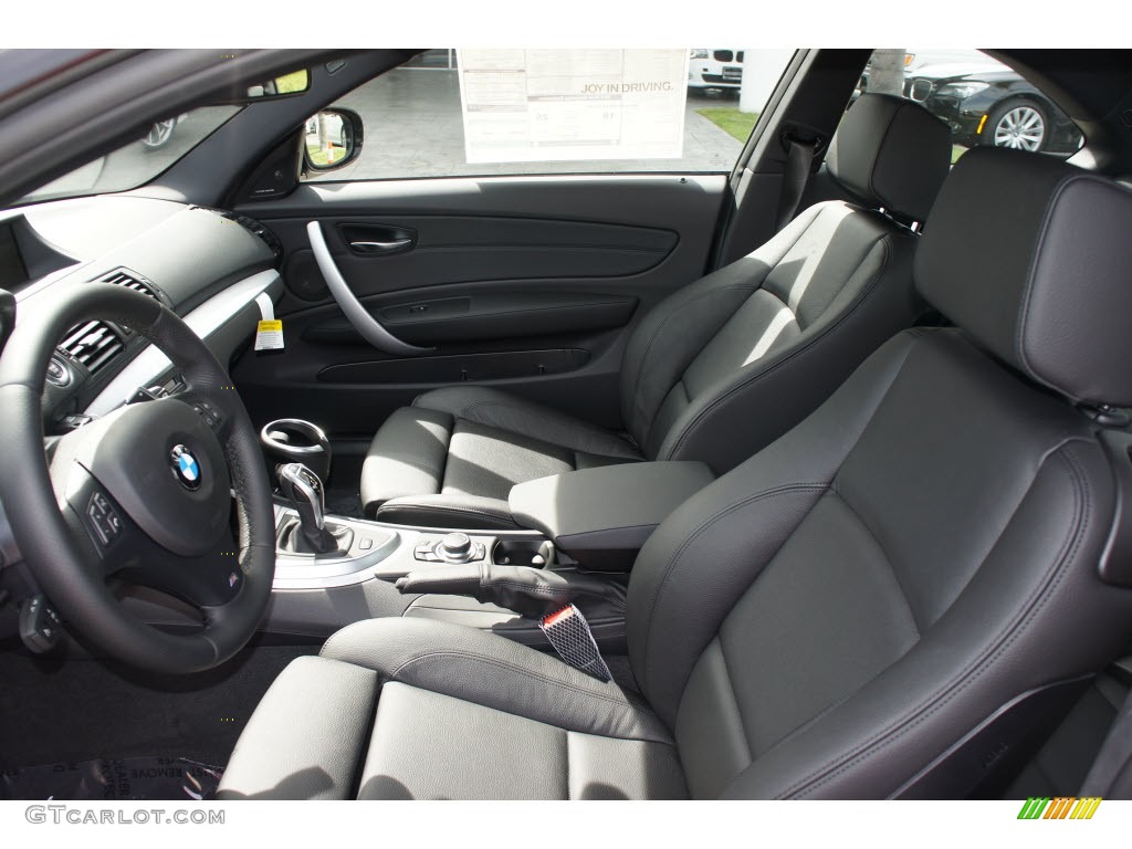 2012 1 Series 135i Coupe - Jet Black / Black photo #5