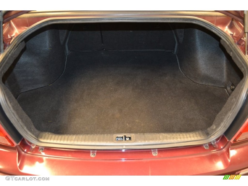 2005 Sonata LX V6 - Ruby Red / Beige photo #13