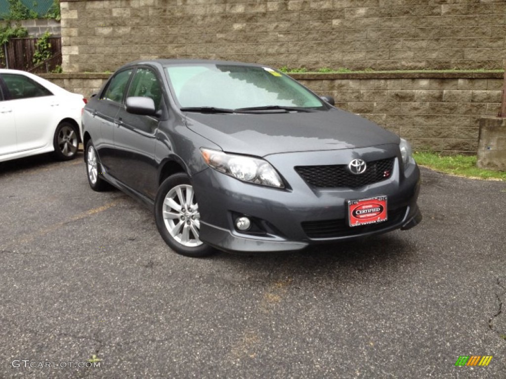 2010 Corolla  - Magnetic Gray Metallic / Dark Charcoal photo #1