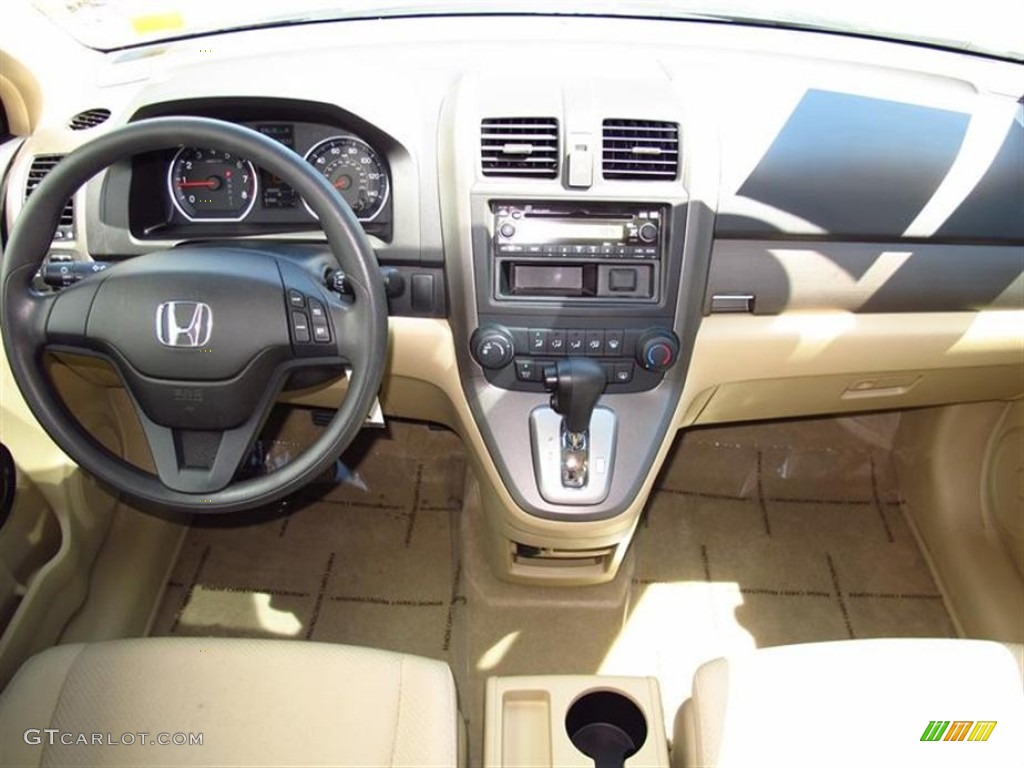 2009 Honda CR-V LX Ivory Dashboard Photo #65526410