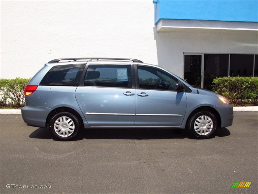 Blue Mirage Metallic 2005 Toyota Sienna CE Exterior Photo #65526593