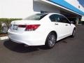 White Diamond Pearl - Accord EX-L V6 Sedan Photo No. 3