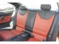 Fox Red/Black/Black Rear Seat Photo for 2012 BMW M3 #65528294