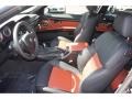 Fox Red/Black/Black 2012 BMW M3 Coupe Interior Color