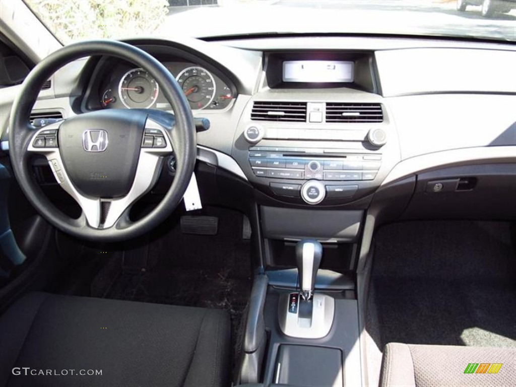 2012 Honda Accord EX Coupe Black Dashboard Photo #65528378