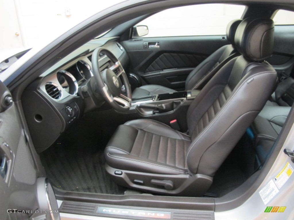 Charcoal Black Interior 2012 Ford Mustang V6 Mustang Club of America Edition Coupe Photo #65529014