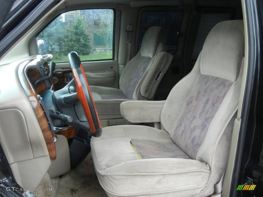 Neutral Interior 1999 Chevrolet Express 1500 Passenger Conversion Van Photo #65529284